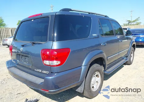 2006 Toyota Sequoia Sr5 V8 z USA, uszkodzony, nr VIN 5TDBT44A06S270314